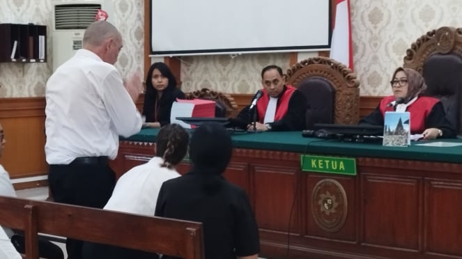 Sidang Putusan Kasus Pemilik Pink Palace Spa di Pengadilan Negeri Denpasar