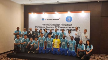 PSBS Biak dapat dukungan Freeport Indonesia