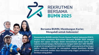 Rekrutmen Bersama BUMN 2025 Resmi Dibuka Hari Ini, Simak Link Pendaftaran dan Tahapannya