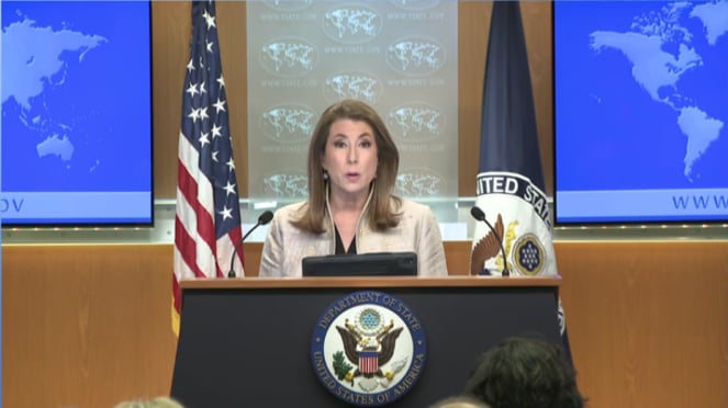 Portavoz del Departamento de Estado de los Estados Unidos, Tammy Bruce