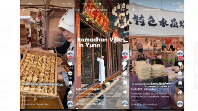 Ramadhan di Yunnan, China