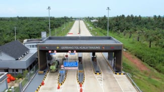 Ruas Tol Kuala Tanjung-Indrapura Mulai Berbayar, Ini Rinciannya