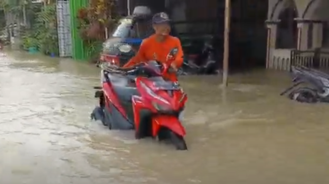 Ratusan Rumah Terendam Banjir di Grobogan Jateng