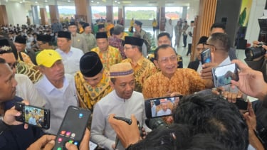 Ketua Umum Partai Golkar Bahlil Lahadali di Madrasah Muallimin Yogyakarta