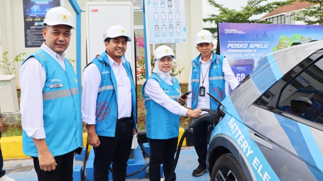 PLN Siapkan 1.000 SPKLU untuk Mengantisipasi Lonjakan Pemudik Mobil Listrik di Jalur Mudik Trans Jawa-Sumatera