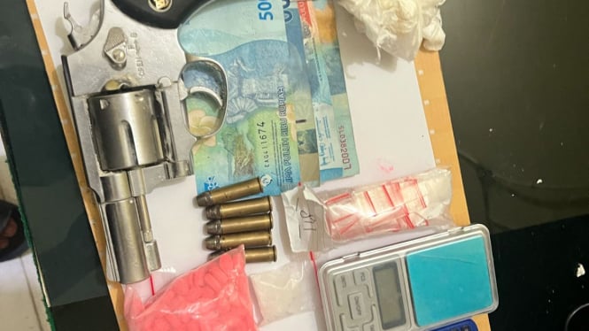 Barang bukti diamankan Polres Nias Selatan.(istimewa/VIVA)