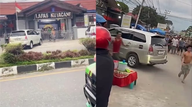 Viral Detik-detik Puluhan Tahanan Lapas Kabur Jelang Buka Puasa