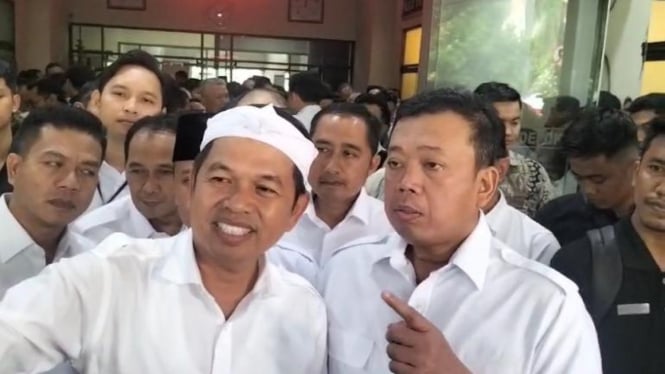 Mentri ATR/BPN dan Gubernur Jawa Barat di Depok