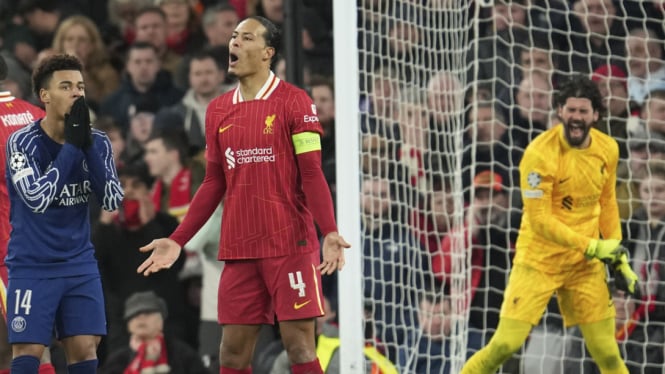 Duel Liverpool Vs PSG