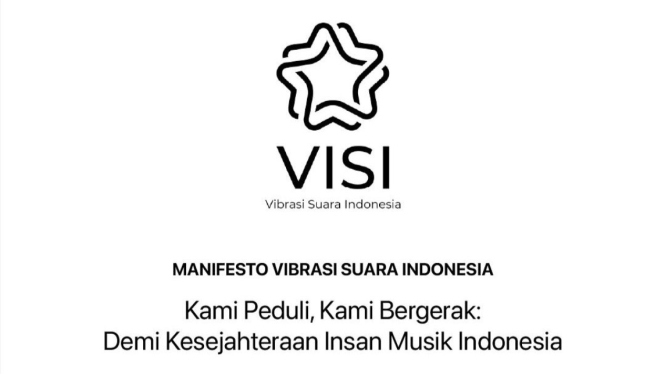 Sejumlah penyanyi top Tanah Air deklarasikan Vibrasi Suara Indonesia atau Visi.