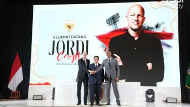 Jordi Cruyff Resmi Diperkenalkan PSSI Sebagai Technical Advisor