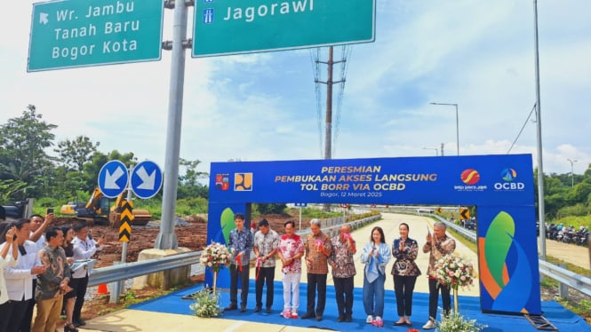 Diklaim Solusi Macet, Akses Tol Bogor Ring Road Via OCBD Resmi Dibuka