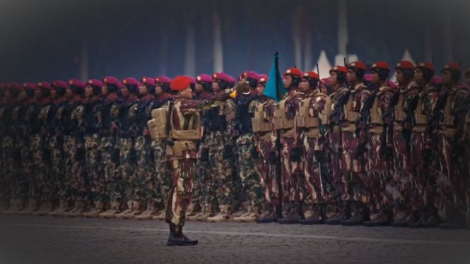 VIVA Militer: Kopassus dan Marinir di Monas