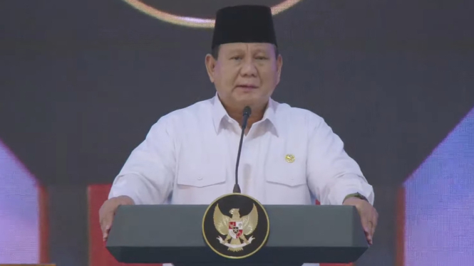 Kelakar Prabowo Cari-cari Jaksa Agung di Hadapan Rektor: Lagi Ngejar Orang