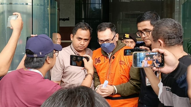 El presidente de PT Petro Energy Newin Nugroho (NN) fue detenido oficialmente por el KPK sobre el supuesto caso de corrupción de LPEI