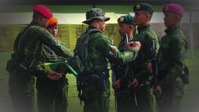 Setahun Disarang OPM, 1350 Prajurit TNI Pasukan Elite Kostrad dan Marinir Pulang dari Papua