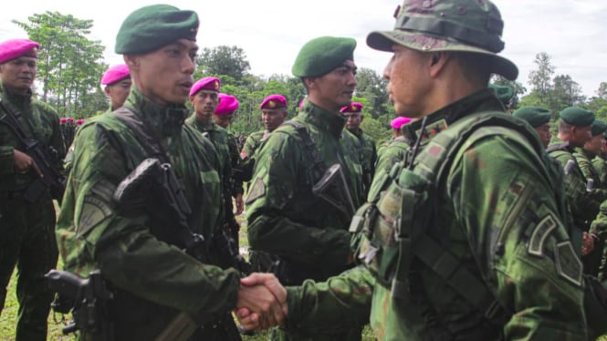 VIVA Militer: Satgas Koops Habema kembali dari Papua (Ilustrasi)