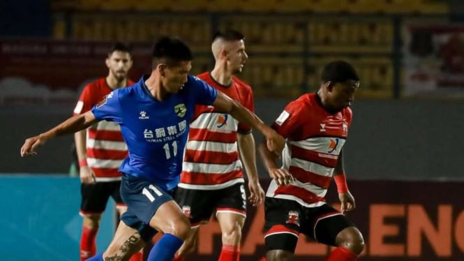 Kalahkan Tainan City 3-0, Madura United Lolos Semifinal AFC Challenge League