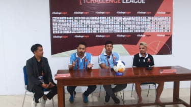 Jumpa Pers Madura United Pasca Lawan Tainan City