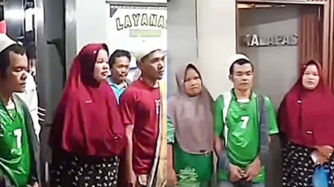 Dua napi ini diantar kembali ehan istri usai kabur Dari lapa