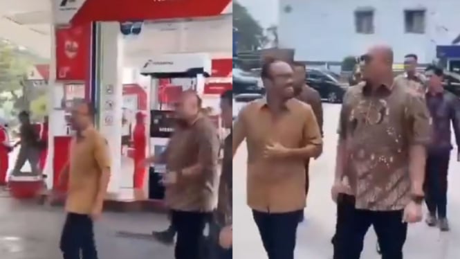 Momen Akrab Andre Rosiade dengan Riva Siahaan