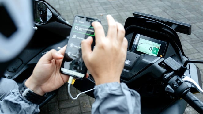 New Honda PCX 160 RoadSync Test Bali