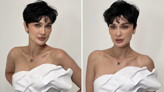 Potret Terbaru Luna Maya dengan Rambut Pixie Cut, Disebut Mirip Angelina Jolie hingga Kris Jenner