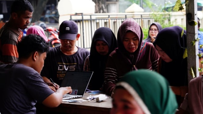 Perserang FC dan GGN Foundation Kolaborasi Gelar Pasar Murah Ramadan