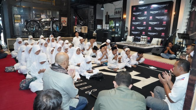 Acara Bukber Dan Santunan Yatim Oleh Gas Triumph Indonesia