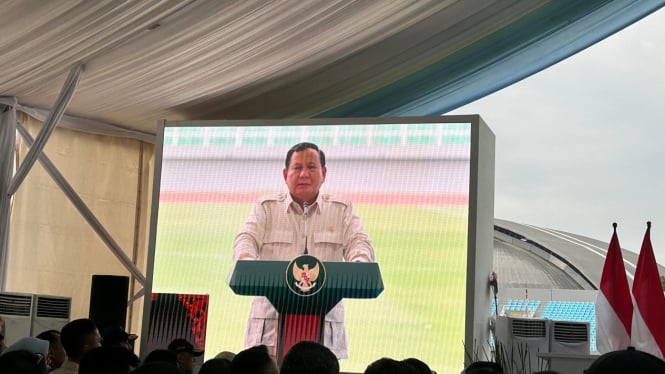 Presiden Prabowo meresmikan 17 stadion bersertifikat FIFA