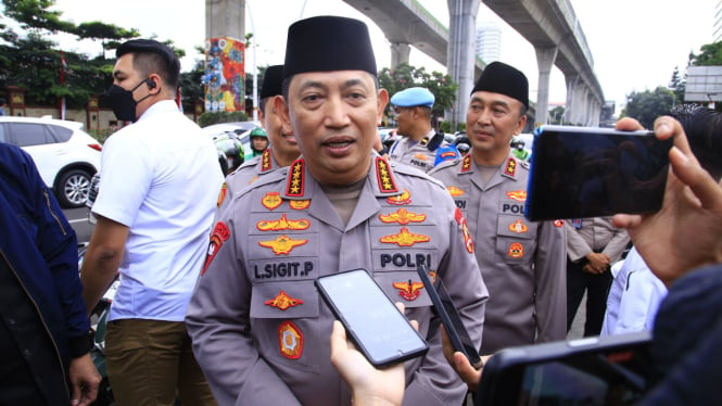 Kapolri Minta Warga Lapor Polisi Sebelum Mudik Lebaran