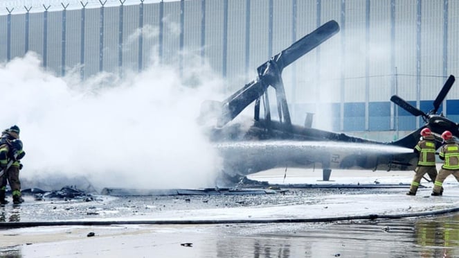 軍事ビバ：韓国の軍事ヘリコプターはヤンジュ空軍基地で破壊されました