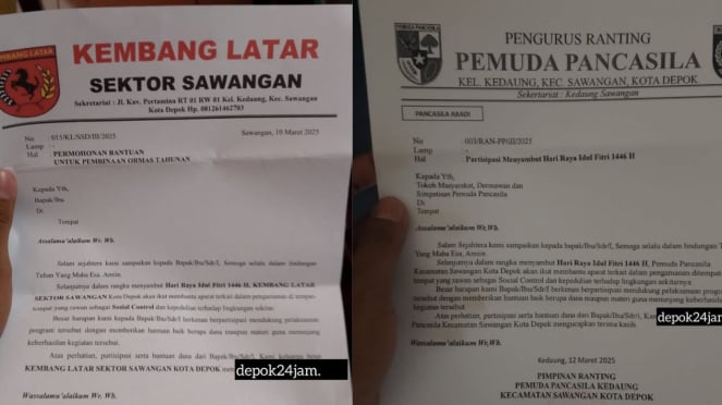 Penguahaha di Sawangan Depok Resah, Tiga Ormas Minta Thr Jelang Lebaran