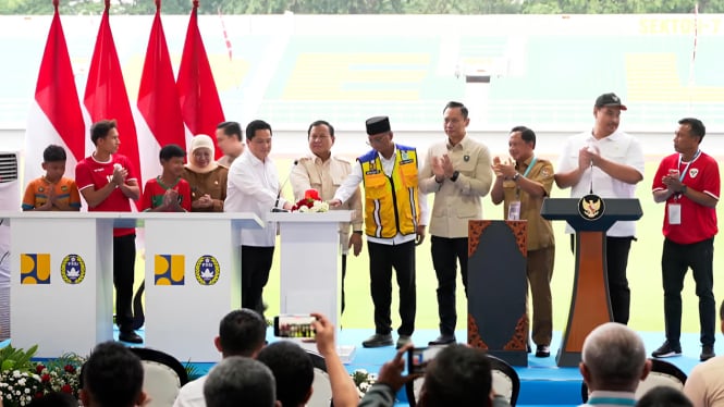 Renovasi Stadion Delta dan Kanjuruhan Komitmen Waskita Karya Dukung Kemajuan Sepakbola Indonesia