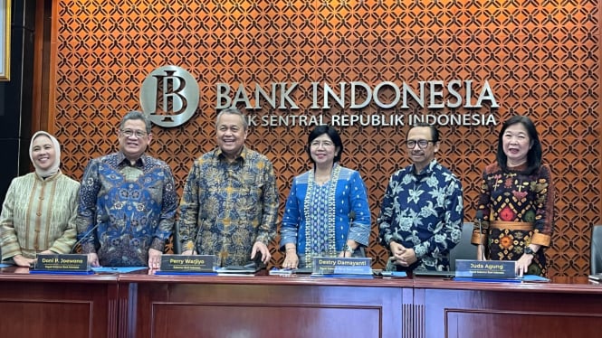 Konferensi Pers Pengumuman Hasil Rapat Dewan Gubernur Bulan Maret 2025