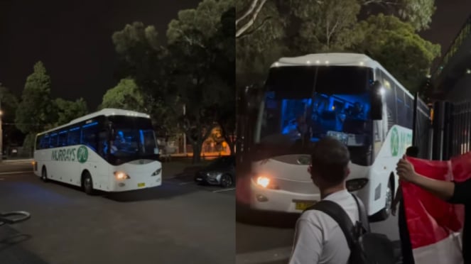 Use um ônibus simples de até 20 km de treinamento com a Distância de Viagem da Seleção Nacional da Indonésia