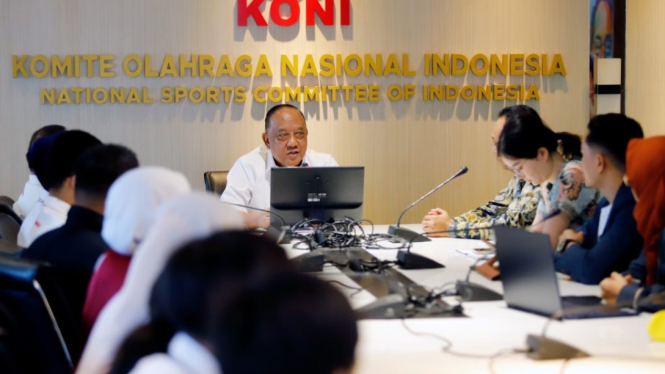 Ketua Umum KONI Pusat, Marciano Norman
