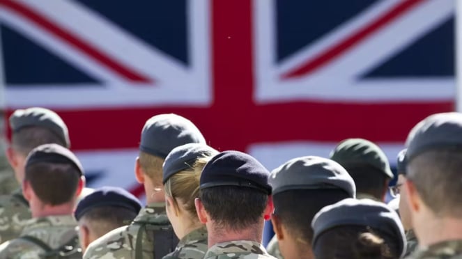 Militar vía: fuerzas armadas británicas