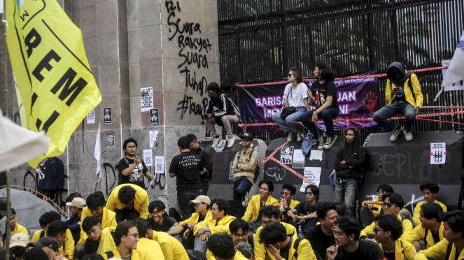 Demo Student Action rechaza la autorización de la Ley TNI