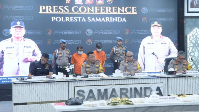 Polisi Bongkar Kasus Peredaran Sabu Dikendalikan dari Lapas di Samarinda, Sabu 5,1 Kg Disita