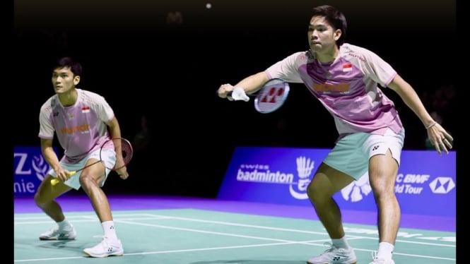 Ketemu Wakil Taiwan Lagi di Semifinal Swiss Open 2025, Fikri/Daniel Ekstra Waspada