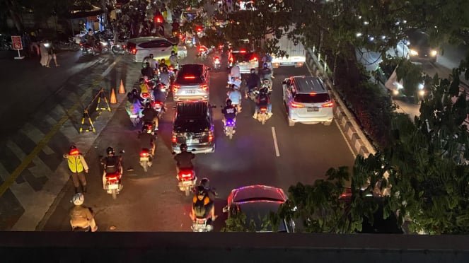 Kemacetan Jalan Margonda Jelang Lebaran