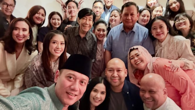 Momen AHY, Puan hingga Gibran Hadiri Perayaan Ulang Tahun Didit Prabowo