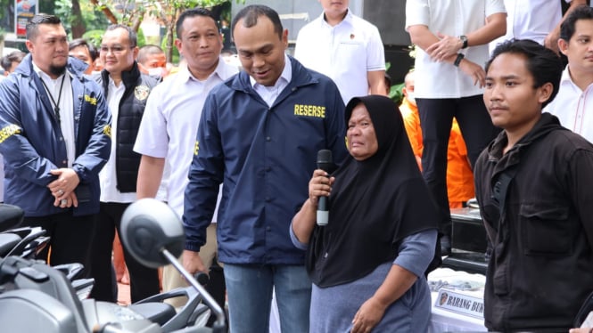 Polisi Kembalikan Mobil-Motor Hasil Curian ke Pemilik Sah, Begini Respons Korban