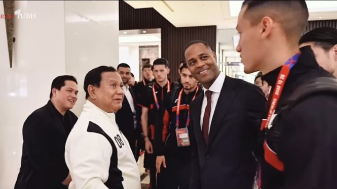 Momen Prabowo Sapa Jay Idzes Tanya Tinggal Dimana? ‘Semarang’