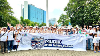 650 Orang Mudik Gratis Pakai Mercedes-Benz, Bulog Antar ke 13 Kota Tujuan