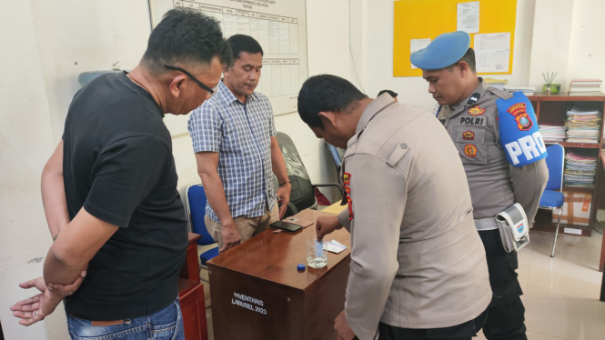 Viral! Kanit Pidum Labusel Diduga Menggelar Pesta Narkoba saat Lebaran, Inilah Faktanya