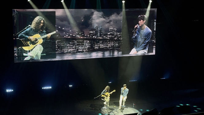 Deretan Momen Keseruan di Fan Meeting Yoo Yeon Seok, Sampai dinyanyiin Lagu OST Doraemon
