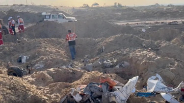 VIVA Militer: Kuburan massal di Rafah, Jalur Gaza
