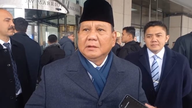 Presiden RI Prabowo Subianto di Ankara, Turki